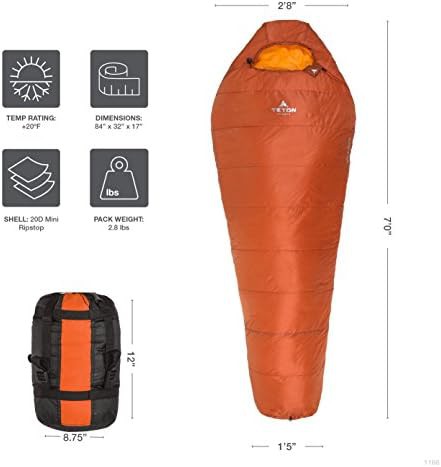 Altos-S 20 Degree Down Mummy Sleeping Bag — photo 3