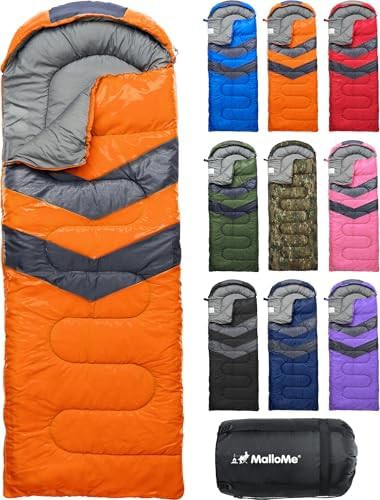 Cold weather waterproof backpacking sleeping bag