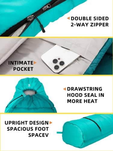 Mummy cold weather travel sleeping bag — photo 5