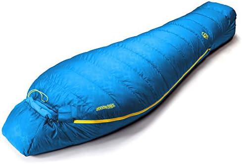 Ten degree down mummy sleeping bag