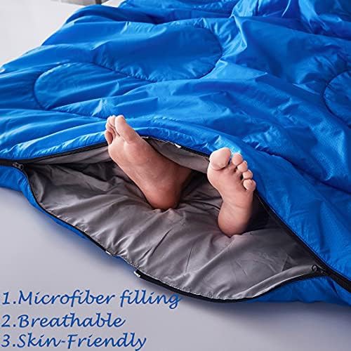Double queen size waterproof sleeping bag — photo 4