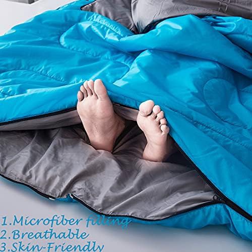 XL double waterproof adult sleeping bag — photo 4