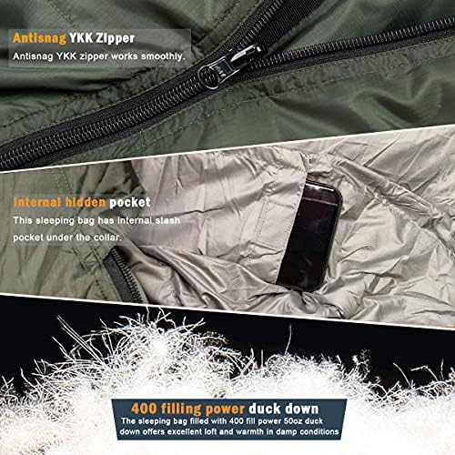 Compact Down Mummy Bag -13 F — photo 3