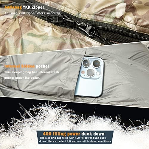 Down Mummy Bag for Cold Weather — photo 3
