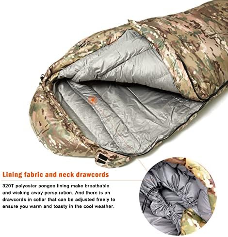 Down Mummy Bag for Cold Weather — photo 5