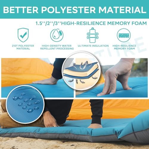 Two inch self inflating camping pad — photo 4