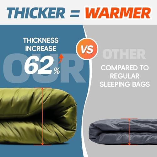 Rectangular winter backpacking bag with pillow — photo 3
