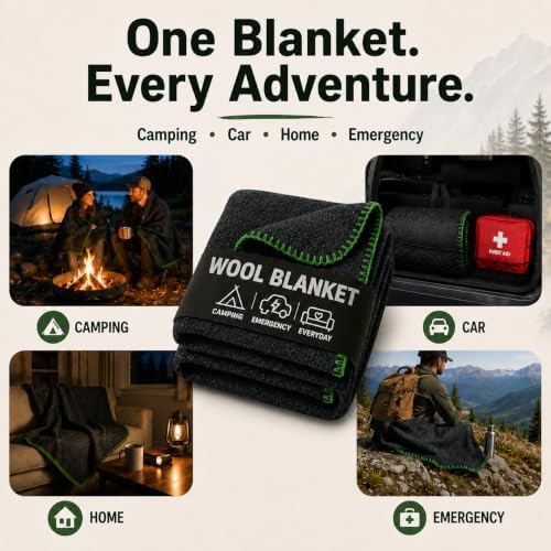 JMR wool military throw grey — photo 5