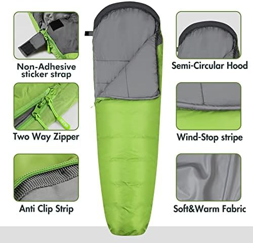 Villey ultralight mummy backpacking bag — photo 3