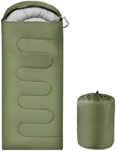Green Four Season Waterproof Sleeping Bag