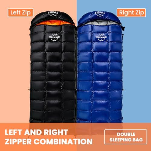 OMVMO rectangular down sleeping bag 15 degree — photo 4
