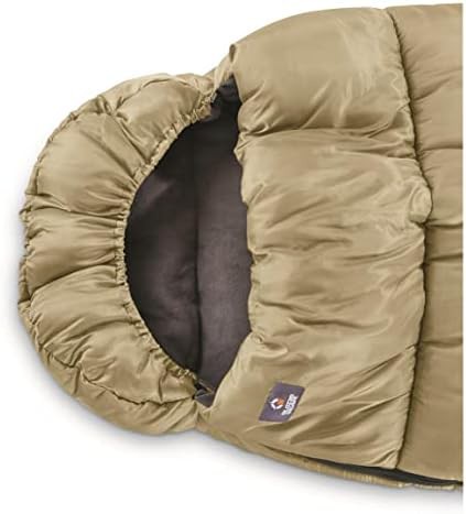 Fleece lined hooded zero degree sleeping bag — photo 4