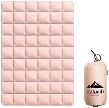 Cherry pink compact camping blanket for kids — photo 3
