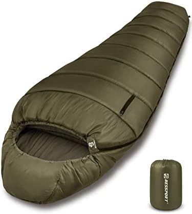 Extreme season mummy sleeping bag for adults