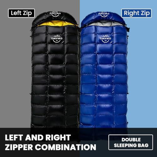 OMVMO rectangular down sleeping bag 20 degree — photo 5