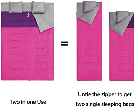 Double Queen Size Waterproof Sleeping Bag — photo 3