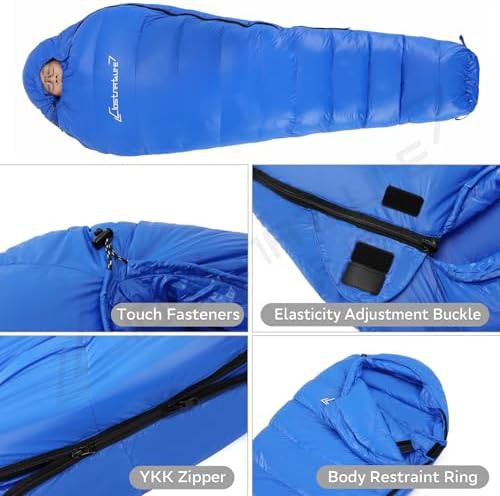Down fill power winter mummy bag — photo 3
