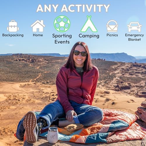 Logan peak packable outdoor puffy blanket — photo 4