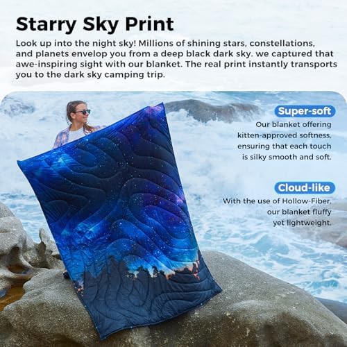 Ultralight Wearable Camping Blanket Large Size — photo 3