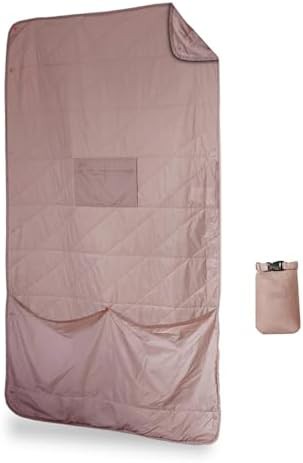 Quartz down alternative travel blanket