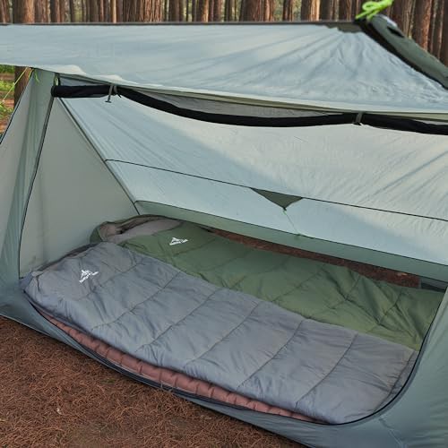 Ultralight nylon mummy backpacking sleeping bag — photo 5