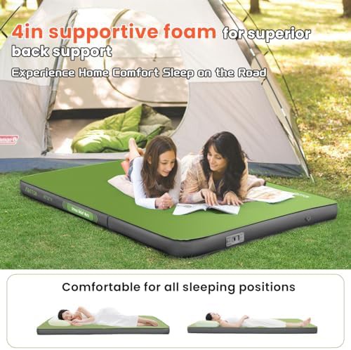 Self Inflating Memory Foam Double Mattress — photo 4