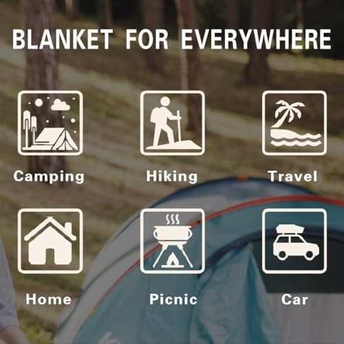 Lightweight down travel camping blanket — photo 4