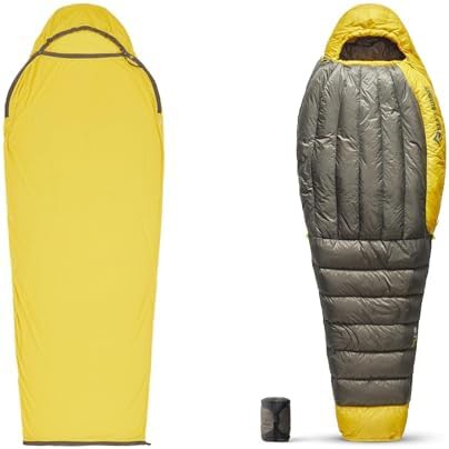 Reactor liner Spark down mummy sleeping bag three