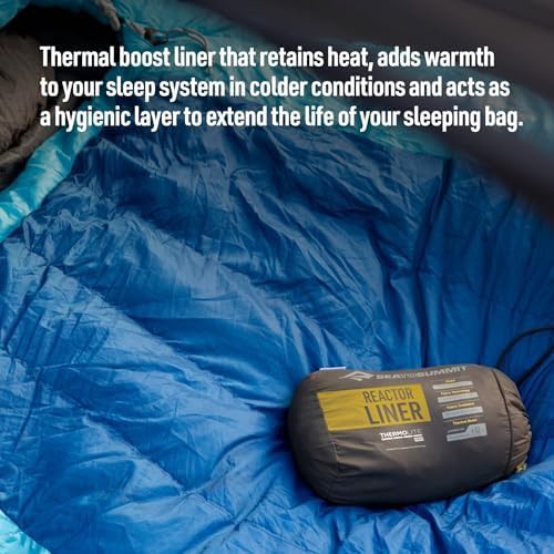 Reactor liner Spark down mummy sleeping bag three — photo 3