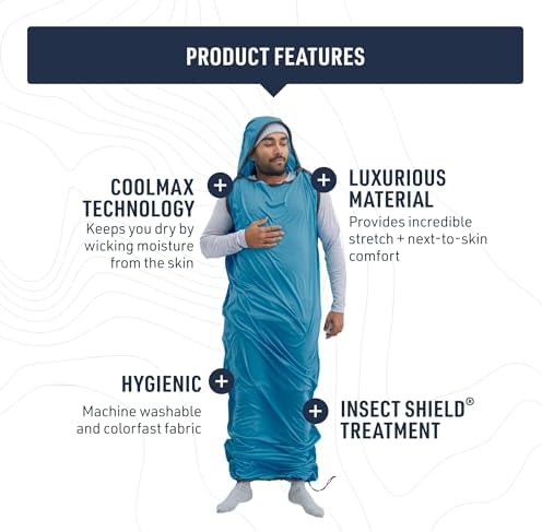 Insect shield Spark down mummy sleeping bag — photo 4