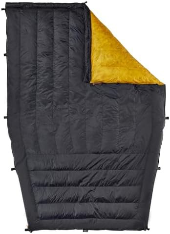 Grey and marigold down mummy quilt — photo 4