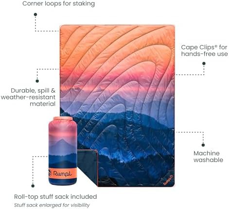 Original Puffy 1 Person Alpenglow Blanket — photo 3