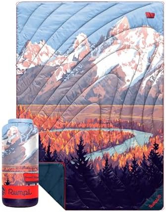 National Park Grand Teton Travel Blanket