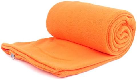 Portable camo fleece sleeping bag liner