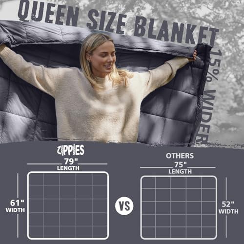 Queen thinsulate insulation cold weather blanket — photo 3