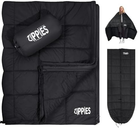 Queen size waterproof puffy camping quilt