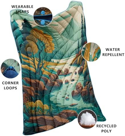 Hotkoko puffy large camp blanket — photo 3