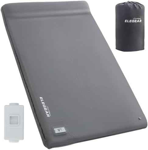 Memory foam self inflating double pad