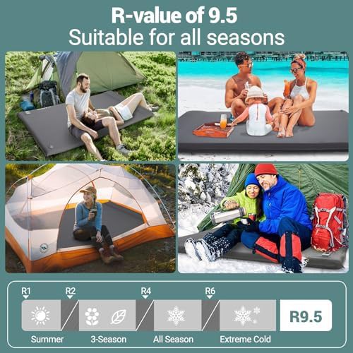 Memory foam self inflating double pad — photo 4