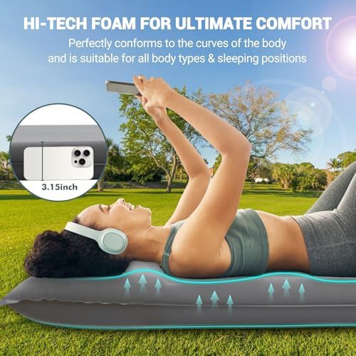 Memory foam self inflating double pad — photo 5