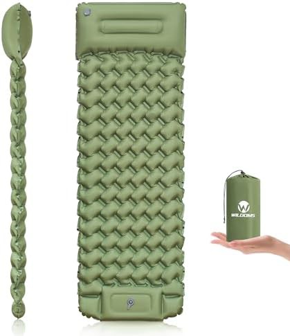 Ultralight inflatable four inch sleeping pad