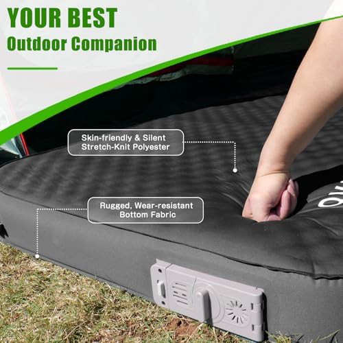 Grey memory foam self inflating sleeping pad — photo 4