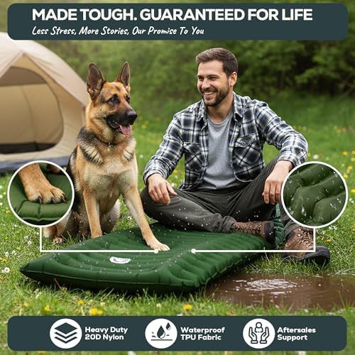 Ultralight backpacking air mattress sleeping pad — photo 5