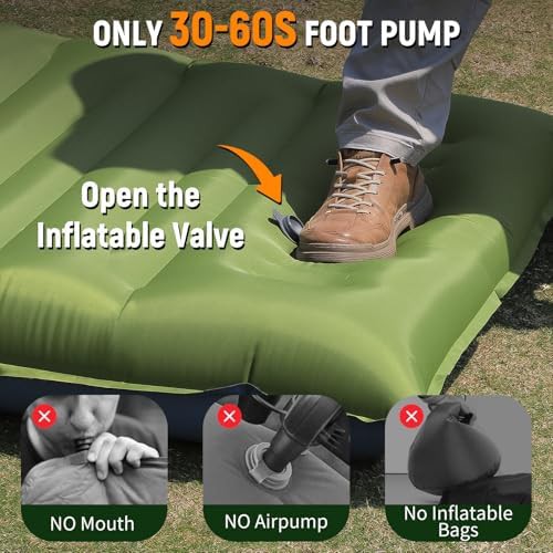 Five inch built in pump sleeping pad — photo 5