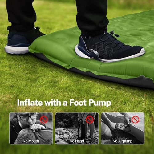 Ogery double sleeping pad for camping — photo 5