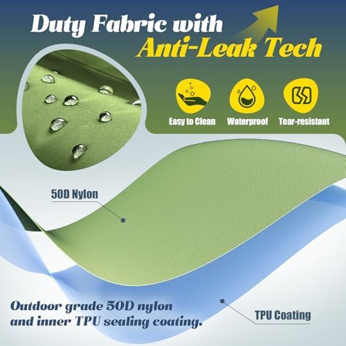 Six inch double foot pump sleeping pad — photo 4