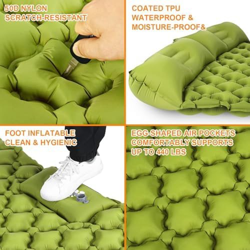 Extra thick double person sleeping pad — photo 3