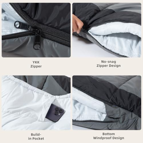 Mummy Down Sleeping Bag for Cold Weather — photo 5