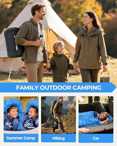 Compact waterproof three season sleeping bag — photo 3