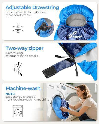 Compact waterproof three season sleeping bag — photo 5